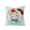 Christmas Single Pillowcase Car Sofa Cushion Cover Home Decor Pillowcase