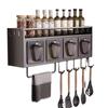 Punch-Free Stainless Steel Kitchen Storage Rack