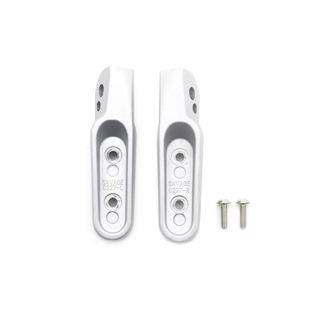 Motorcycle Pegs Rest Rear Footrests Footpegs Pedals Kit For TIGER 850 SPORT TIGER 900 GT GT PRO RALLY 2020-2024 Tiger 1200