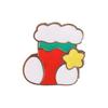 Christmas Cartoon Enamel Brooch, Santa Claus Snowman Reindeer Stocking Gift Box Badge Pin, Clothes Bag Decoration Accessories, Holiday Party Gift