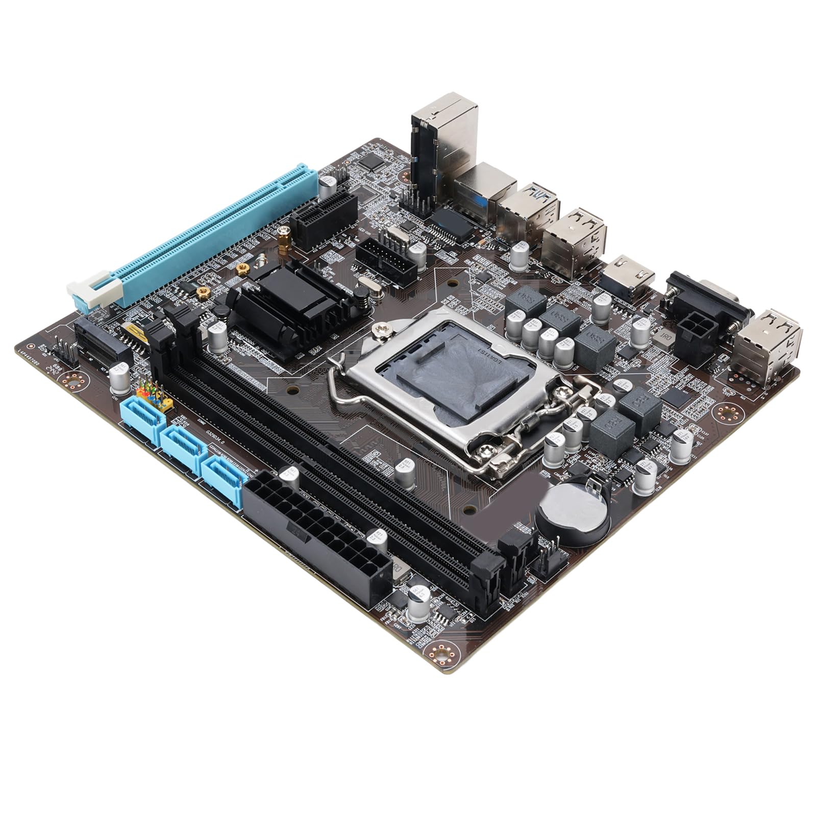 

H110 Комп ютерна ігрова LGA 1151 ATX DDR4 NVME NGFF WIFI ГІГАБІТНИЙ LAN PCIE Материнська плата Підтримує 8-е покоління 14 нм CPU Материнська плата, 2-канальна материнська плата, M.2