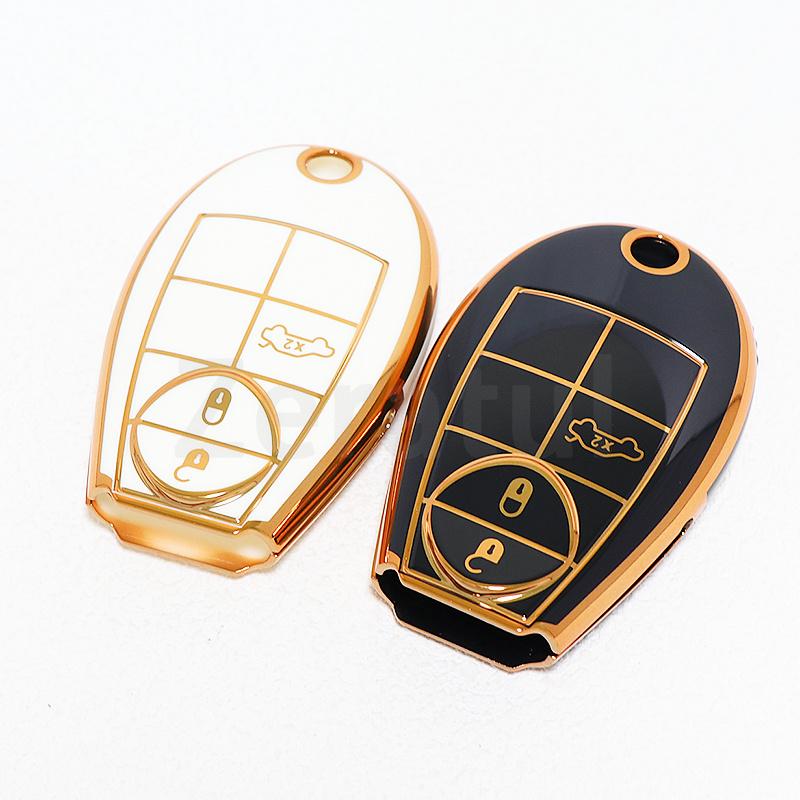 3 Buttons Tpu Anti-Scratch Keyless Protector Car Key Cover Case For Chrysler Jeep Grand Cherokee Dodge Durango Magnum Ram