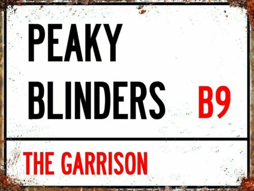 

Peaky Brinders Retro Metal Tin Sign Pub Bar man cave garage Shed GiftAluminum 20x30cm（7.8x11.8inch）
