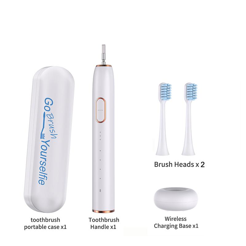 Electric Sonic Toothbrush 8 Brush Heads Smart Ultrasonic Dental Teeth Whitening Rechargeable Adult Tooth Brush Sarmocare S100