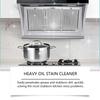 237ml Jaysuing Kitchen Heavy Duty Cleaner Multi-Purpose Cleaning Spray for Grease Stove Range Hood Removes Burnt-On Oil Stainless Steel Safe