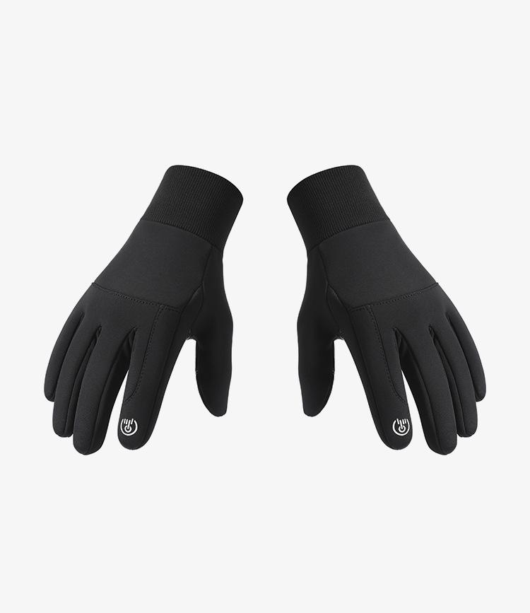 Unisex Windproof Touchscreen Cycling Gloves - Warm, Non-slip, Water-Repellent for Autumn/Winter