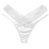 Women's Loose Casual Hollow Ice Silk Underwear, Low Waist Thong Low Waist Thong Thong