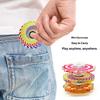6/10pcs Graffiti Retro Style Fingertip Top Color Small Top Decompression Toy Small Gift Children Birthday and School Start Gift