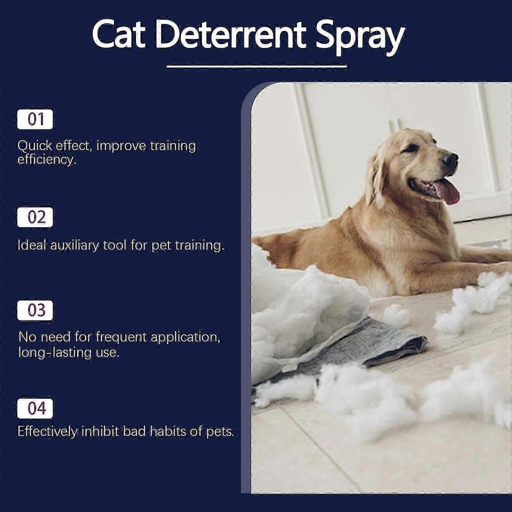 Yegbong Pet Anti-chewing Spray: Indoor Training For Cats And Dogs To Prevent Biting And Scratching, Furniture And Sofa Spray