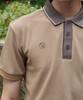 Antomas Circle Spaceship Polo Men'S - Beige