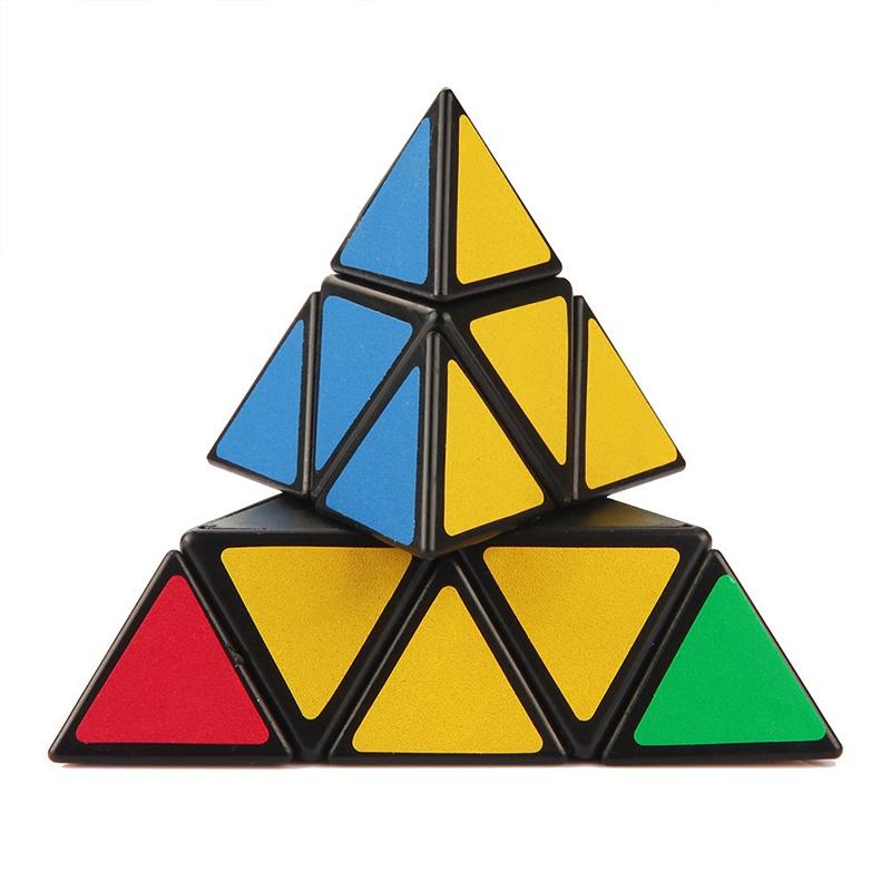 Piramidă Triunghiulară Pyraminx Cub Magic Puzzle Viteză Răsucire Jucărie Inteligență