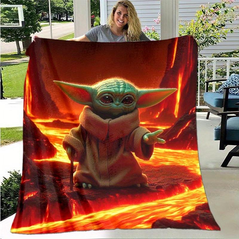 1pc Star Wars Printing Blanket - Soft, All-Season Throw for Living Room, Bedroom,Personalized Gift with Adorable Cartoon Design