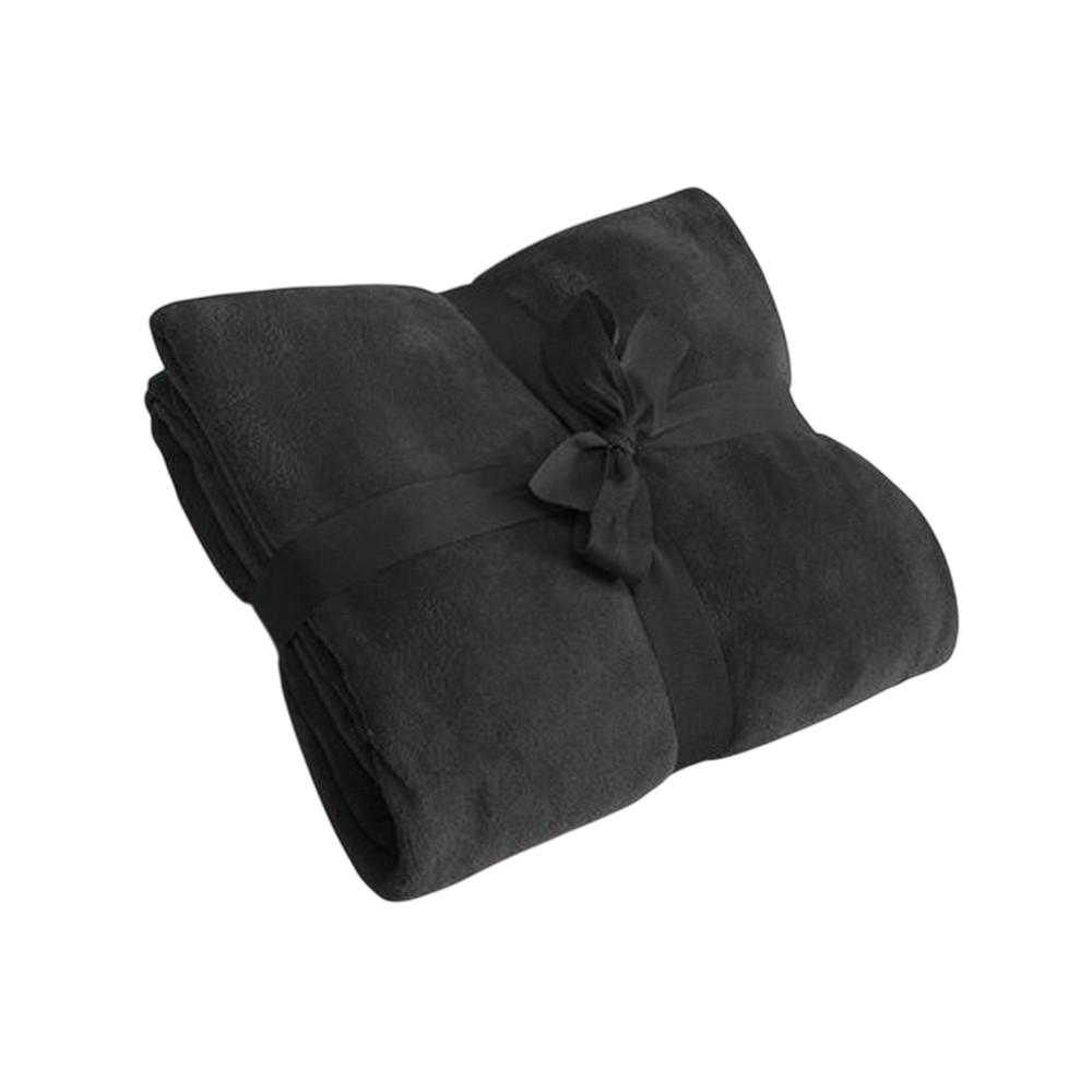 L-Merch Microflush Plain Blanket