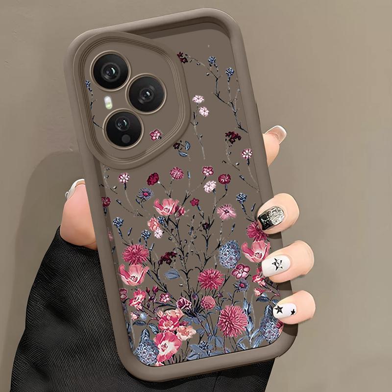 Soft TPU Phone Case For Honor 400 Pro 200 Pro X8c X9c Smart X6a X6b X6c Magic7 Lite Little Flowers Printed Silicone Back Cover