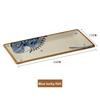 1PC Japanese-style Creative Tableware, Ceramic Sushi Plate, Rectangular Dish, Fried Fish Plate