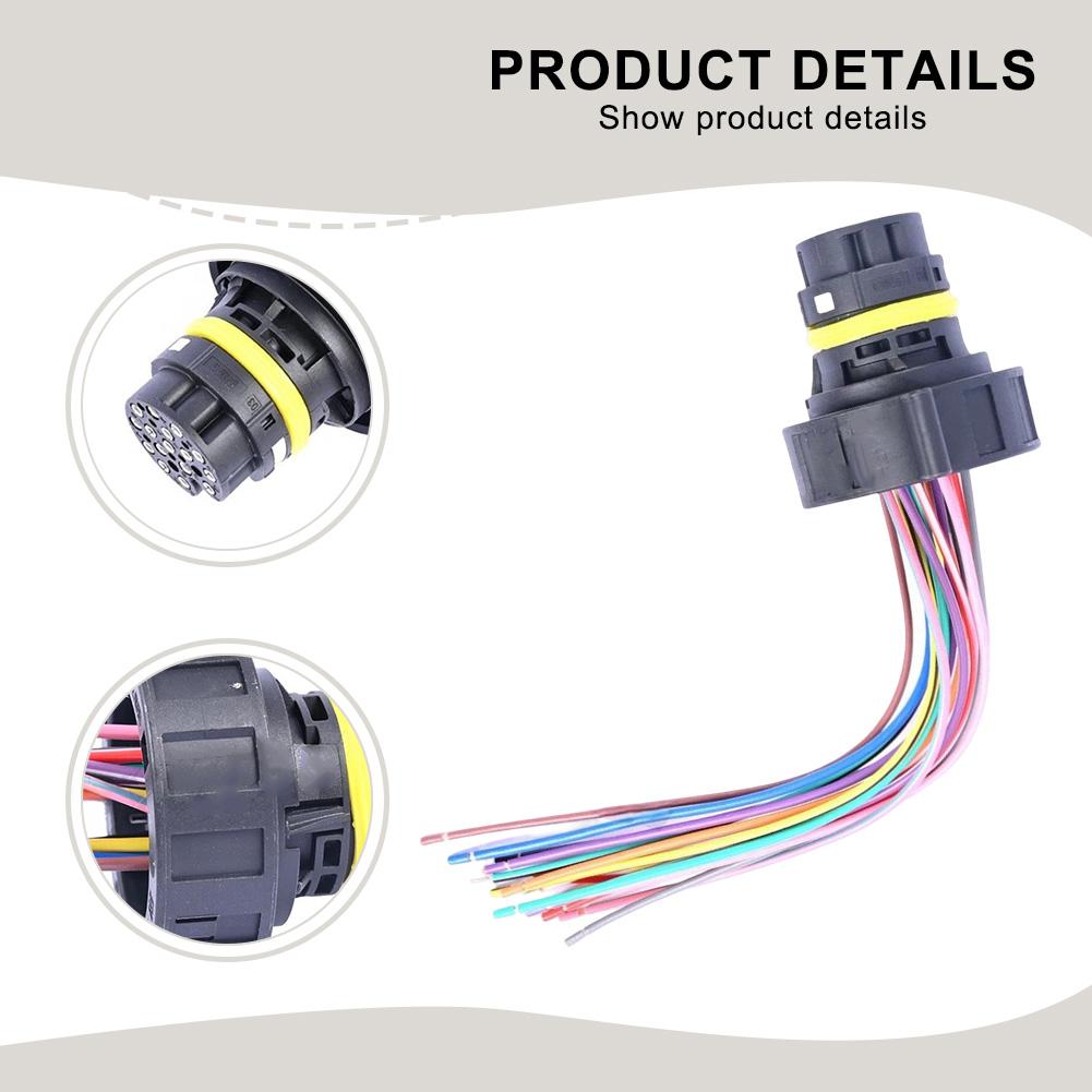 Transmission Parts As Shown In The Picture 16-Pin Connector ABS Material Easy Installation Non-Deformation Replacement Parts