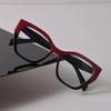 Minimalist Trendy Transparent Glasses Retro Cat Eye Frame Eyeglass Women Men Retro Clear Lens Frame Glasses Oculos
