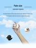 Portable High-Speed USB Rechargeable Silent Mini Fan with Digital Display