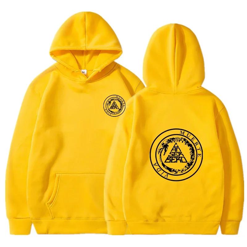 Canserbero Hoodies Women Men Long Sleeve Hooded Sweatshirts Unisex Cool Casual Streetwear Y2K Street Fashion Clothing