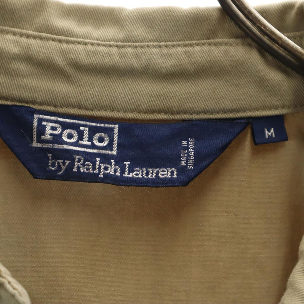 Polo by Ralph Lauren 80s Old Chinstrap Swing top M beige Men's Used