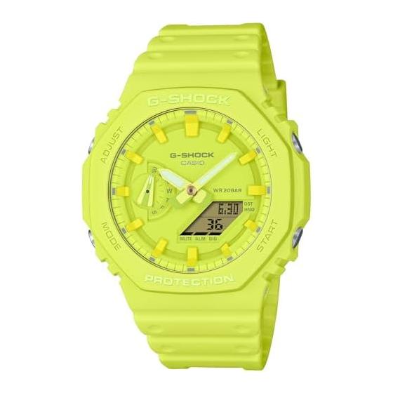 [Casio] Часы G-Shock [Оригинальный отечественный продукт] Серия TONE-ONTONE GA-2100-9A9JF Мужские Volt Yellow
