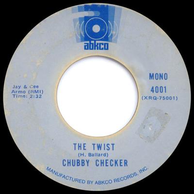 7-Zoll-Schallplatte CHUBBY CHECKER - The Twist / Loddy Lo 4001 ABKCO 1972 US Rock Gebraucht