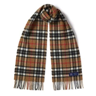 Cachecol de Lã Merino ABRAHAM MOON 25cm - Camel Thompson