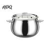 Stainless Steel Pot Bacon Grease Container with Strainer And Lid 1.3/1.8L for Cooking Oil Storage Easy-Grip Handle Frying Butter Sauces Kitchen