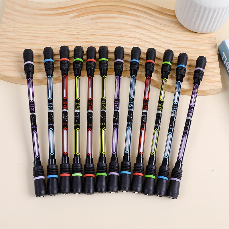 

Intelligent Spinning Gel Pen with Replaceable Refill - Creative Decompression Toy for Beginners 0.5mm