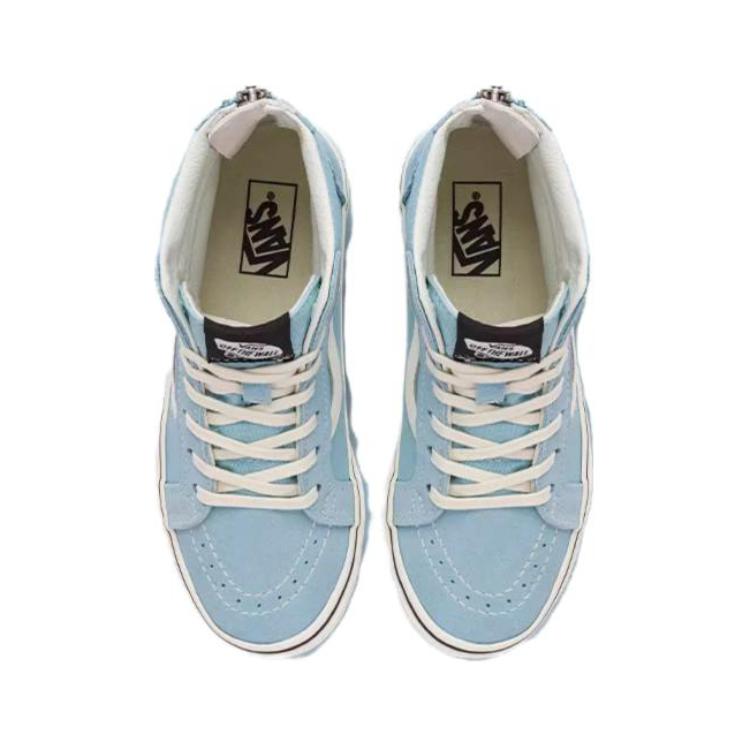 Vans Sk8 Comfortable High-Top Kids Skate Shoes Light Blue Kids Sneaker VN0005VSBZ3