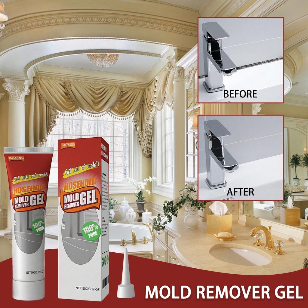 1/2PCS 90g Mildew Removing Gel, Mildew Removing Cleanser, White Wall Cleaning Of Bathroom, Kitchen W
