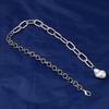 2024 Fashionable Female Baroque Alien Imitation Pearl Necklace Simple and Versatile Love Two-piece Set Creative Gift Accessories