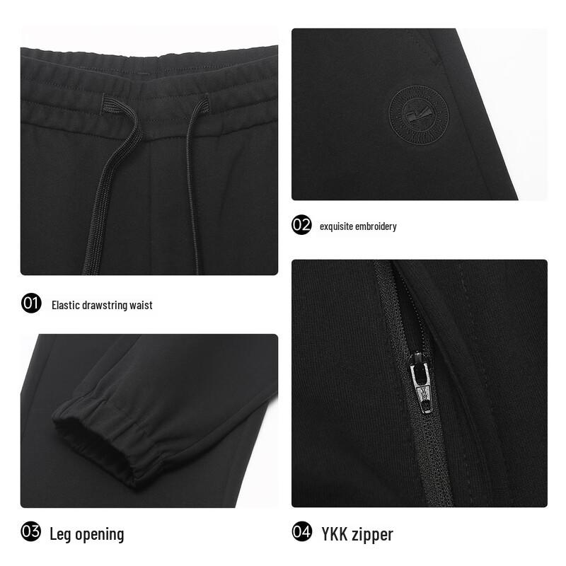 Lilang Men's Elastic Waist Jogger Pants