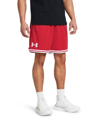 UA Perimeter Shorts 1383392 Red White L (600)