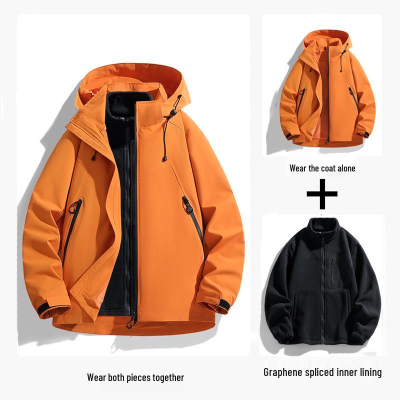 Bird's Unisex 3-in-1 Windproof & Water-Resistant Ski Jacket