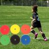 10 Bucăți Conuri Plate de Fotbal Marcator Disc cu Găuri Fotbal Baschet Sport Ajutoare pentru Antrenament Viteză Agilitate Marcatori