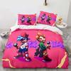 Cartoon Game Friday Night Funkin Bedding Set Duvet Cover Bed Set Quilt Cover Pillowcase Comforter King Queen Size Boys Adult