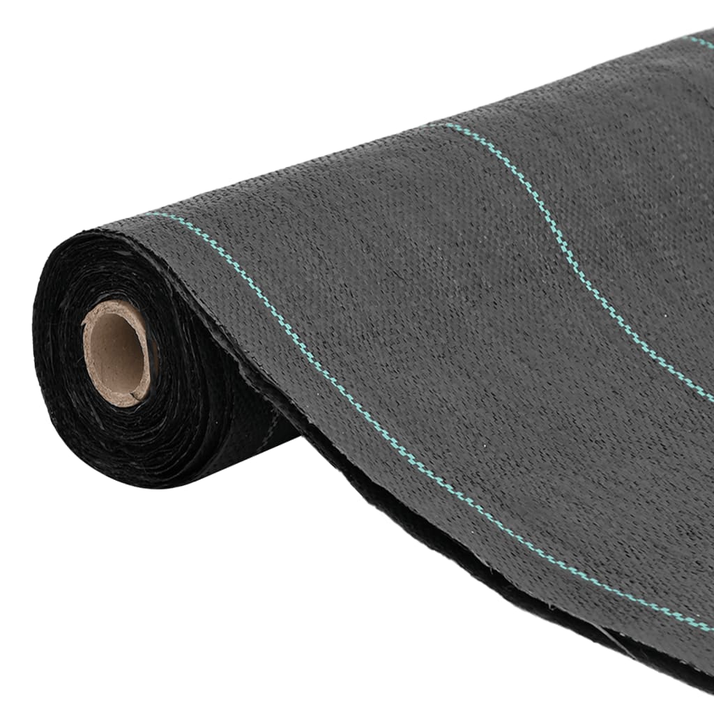Weed Control Fabric Black 0.5x25 m PP