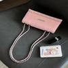 Sweet & Cool Girl Square Bag New Style High-End Commuter Bag Small Shoulder Crossbody Versatile Women's Bag