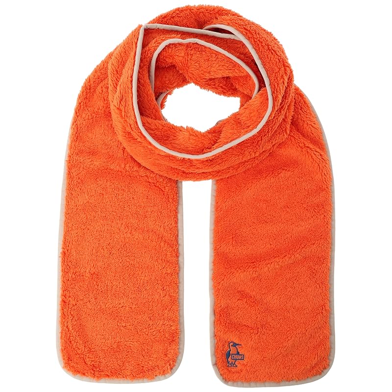 

[Chums] cap Elmo Fleece Muffler Orange/Greige