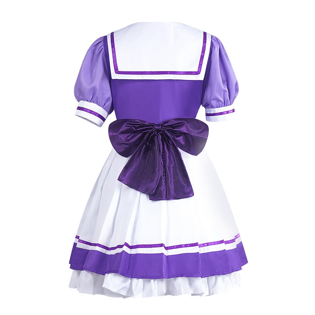 Anime Pretty Derby Uma Musume Kostium Cosplay Uma Musume Tokai Teio Peruka Cosplay Ogonek Uszy Sukienka Kobiety Strój na Imprezę Halloweenową