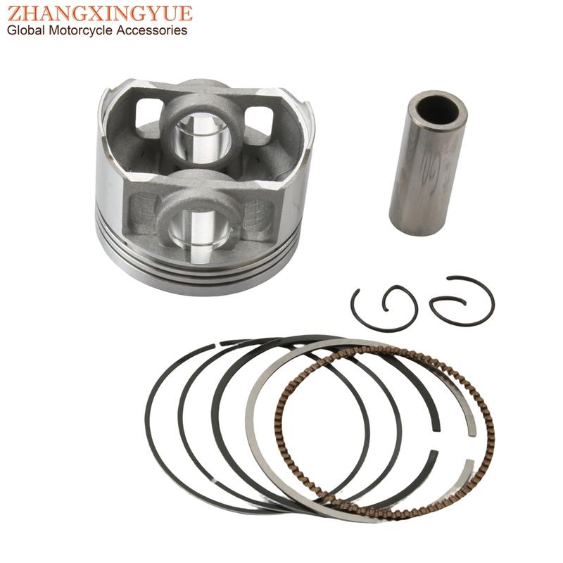 Scooter 52.4mm Piston Kit For Peugeot 125 Citystar Django Speedfight 3 Tweet 125cc 4 Stroke
