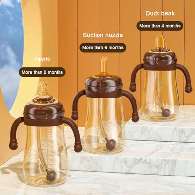 Biberon Biberon pour nourrissons Bouteille en PP à large ouverture