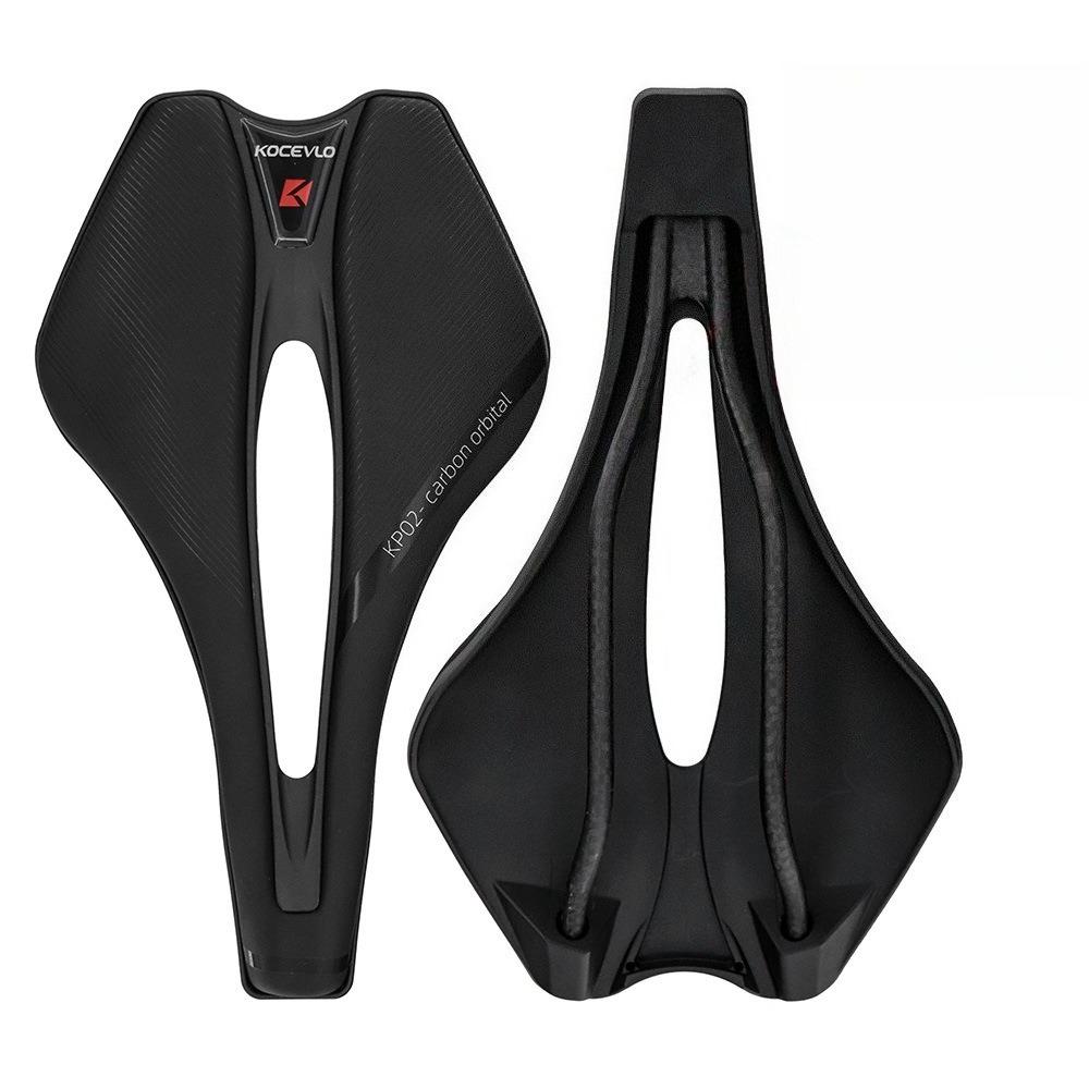 

Bike Seat Road MTB Bicycle Titanium Bow Saddle Pu Leather Riding Saddle чёрный