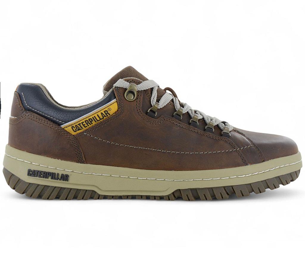 CAT Caterpillar APA OXFORD - Men's Outdoor Shoes Leather Brown P711584 ORIGINAL