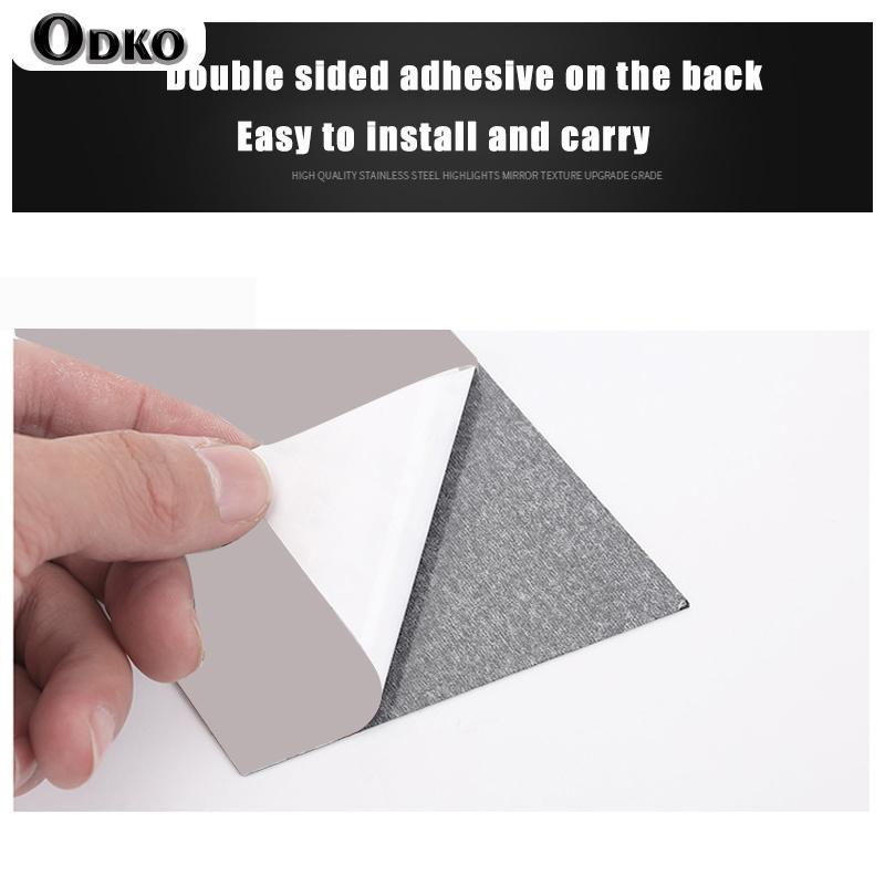 6Pcs Car Accessories for Honda Civic 10Th 2016 2017 2018 Glossy Black Door Window Pillar Posts Cover Trim Kit New