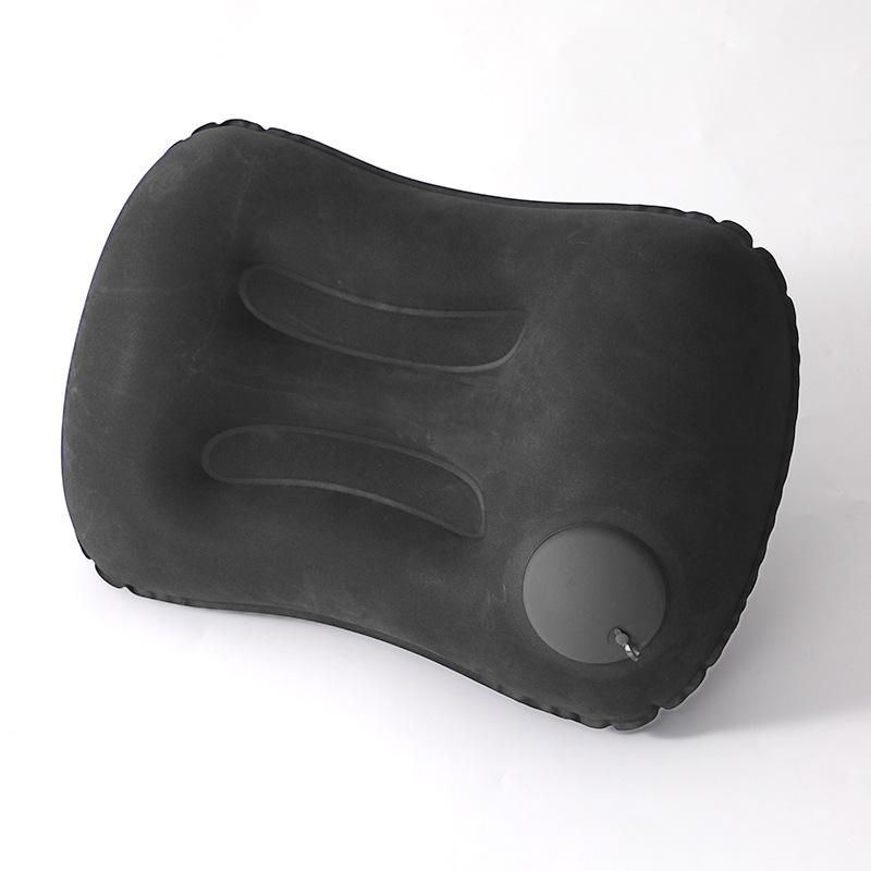 Automatyczna nadmuchiwana poduszka podróżna w kształcie litery U - Przenośna poduszka zapewniająca komfort w samolocie i na zewnątrz