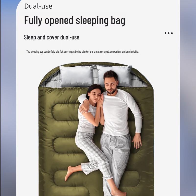 Lishen Abnehmbarer Doppelnutzungs-Camping-Schlafsack