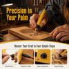 Anti-slip Grip Electric Soldering Iron Lightweight Pyrography Tool  For Woodworking