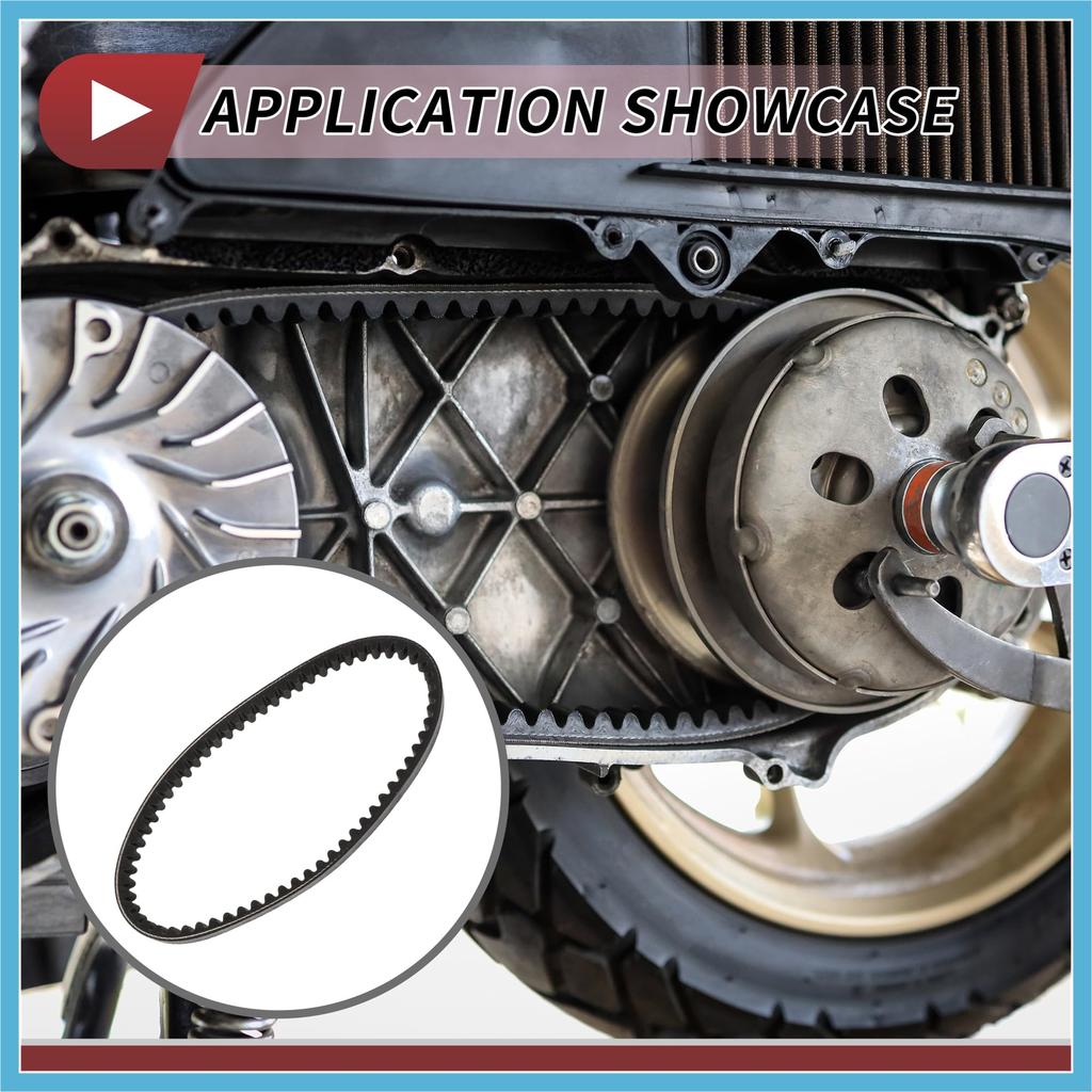 BULLSPANN Suzuki Drive Belt V50 Lets 4 5 50cc V Belt Replacement Parts Accessories Replacement